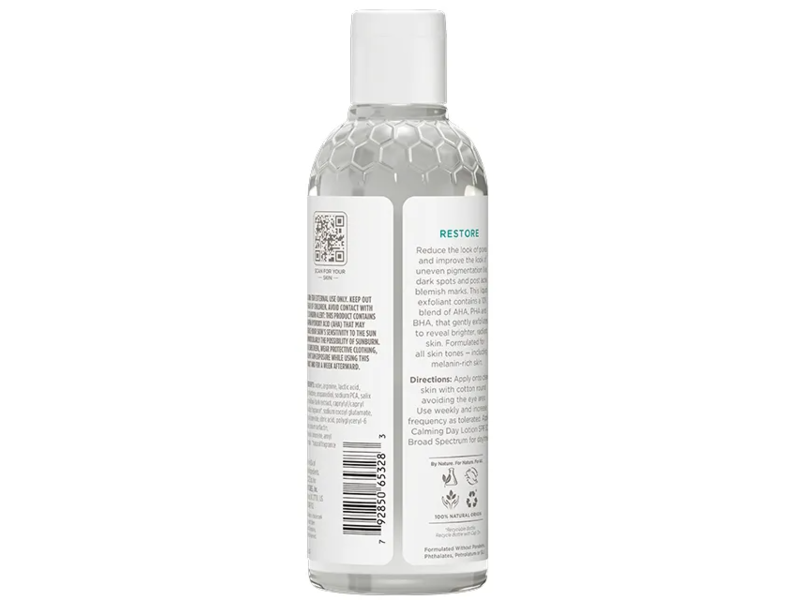 Burt's Bees Clear & Balanced Even Tone Liquid Exfoliant, 8 fl oz/236.5 mL