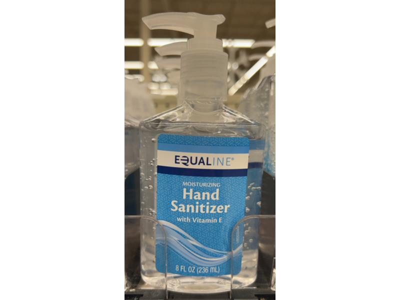 Equaline Moisturizing Hand Sanitizer, Vitamin E, 8 fl oz/236 mL