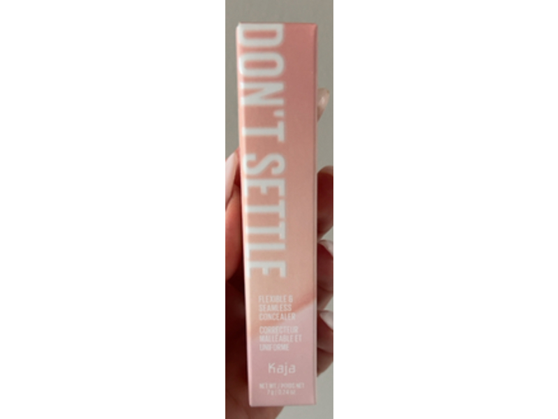 Kaja Don't Settle Flexible & Seamless Concealer, 04 Waffles, 0.24 oz/7 g