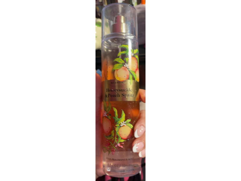 Bath & Body Works Fine Fragrance Mist, Honeysuckle & Peach Spritz, 8 fl oz/236 mL