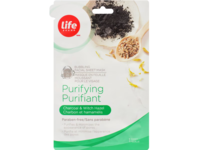 Life Brand Purifying Bubbling Facial Sheet Mask, Charcoal & Witch Hazel, Count - Image 2