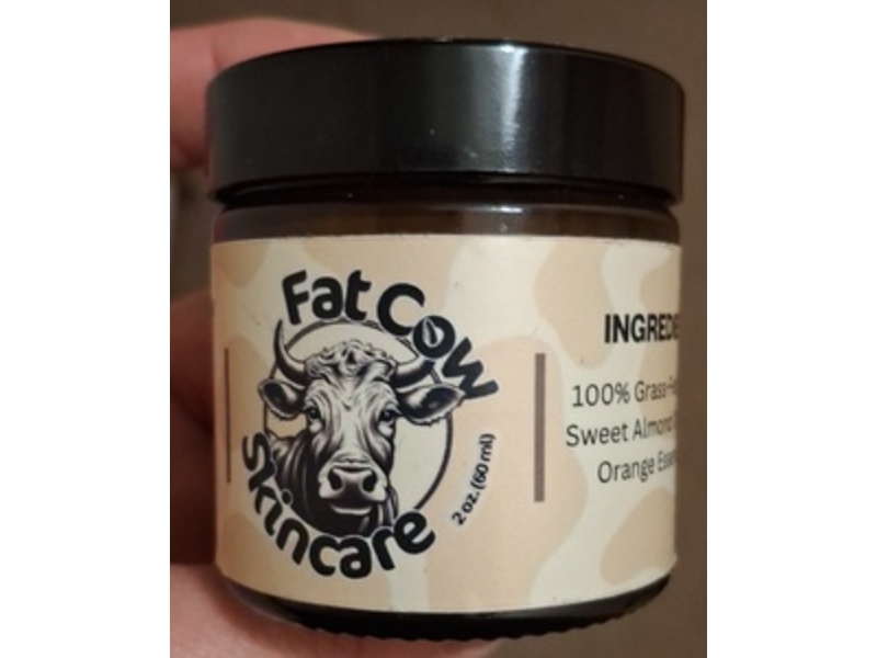 Fat Cow Skincare Citrus Tallow Face Cream, 2 oz/60 mL