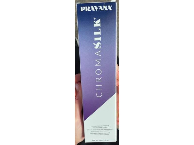 Pravana Chromasilk Permanent Hair Color, Very Light Ash Blonde, 3.04 fl oz/90 mL