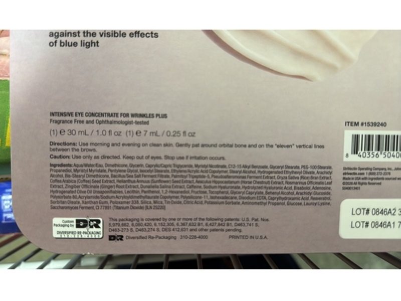 StriVectin Intensive Eye Concentrate Anti Wrinkle+ Cream Duo