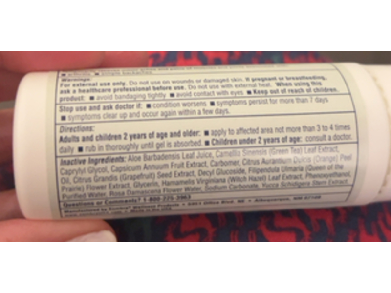 Sombra Warm Pain Relief Roll-On, 3 oz/85.05 g