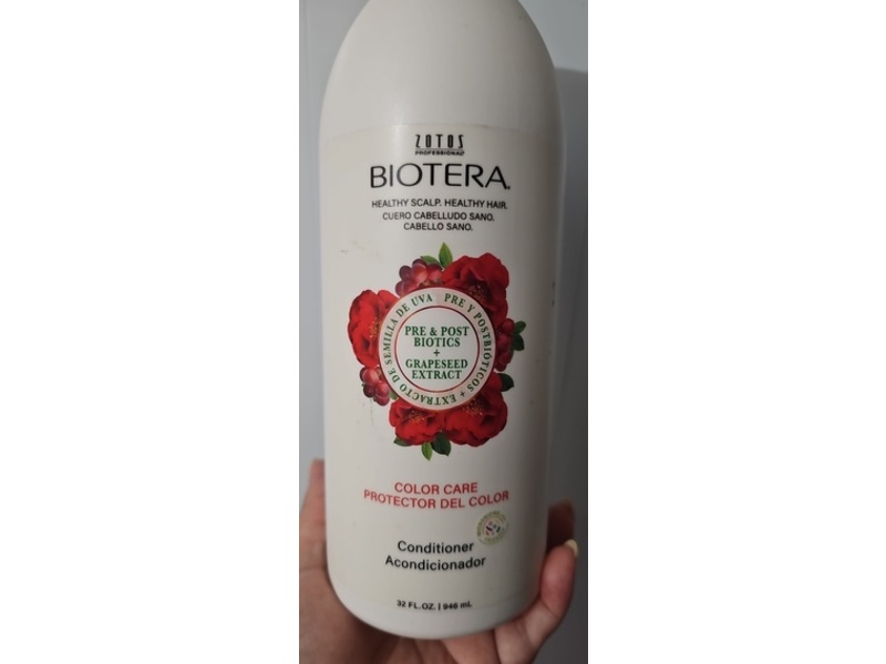 Biotera Color Care Conditioner, Pre & Post Biotics + Grapeseed Extract, 32 fl oz/946 mL