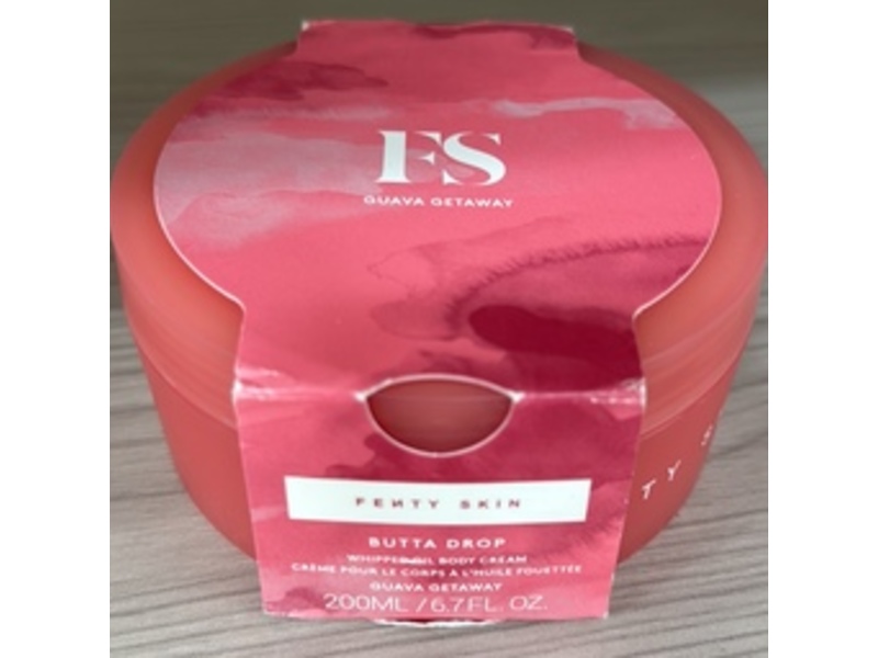 Fenty Skin Butta Drop Whipped Oil Body Cream, Guava Get Away, 6.7 fl oz/200 mL