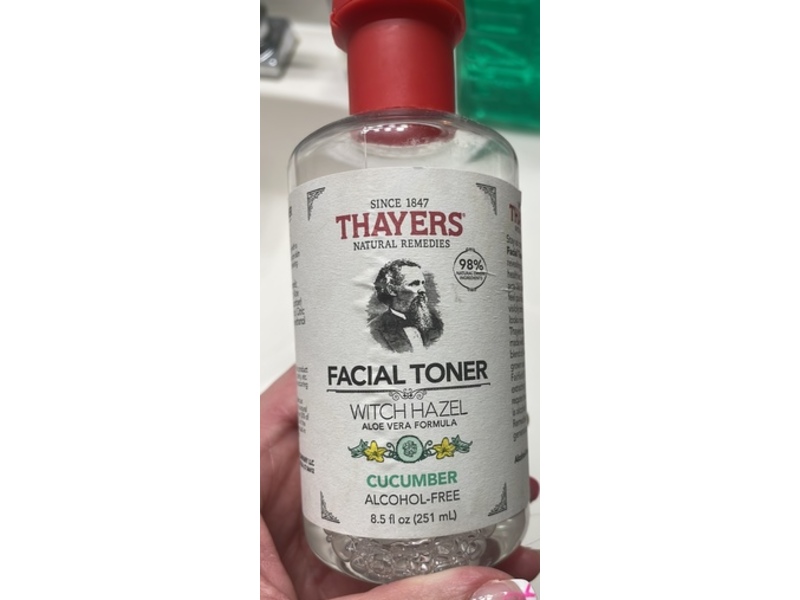 Thayers Facial Toner, Cucumber, 8.5 fl oz/251 mL, Pack Of 2