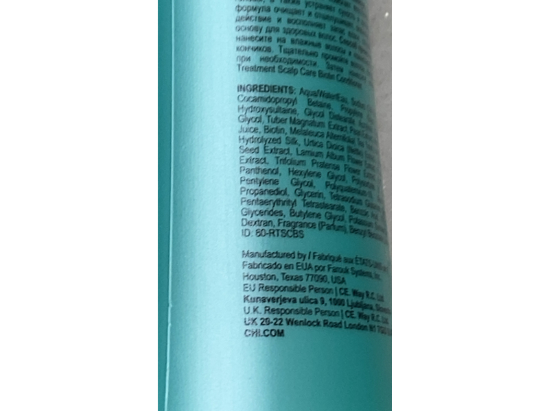 Chi Royal Treatment Professional Scalp Care Biotin Shampoo, 12 fl oz/355 mL