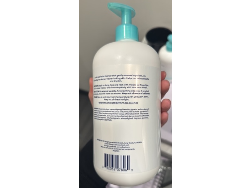 Obagi Medical Gentle Gel Cleanser, Dry To Sensitive Skin, 33.8 fl oz/1 L