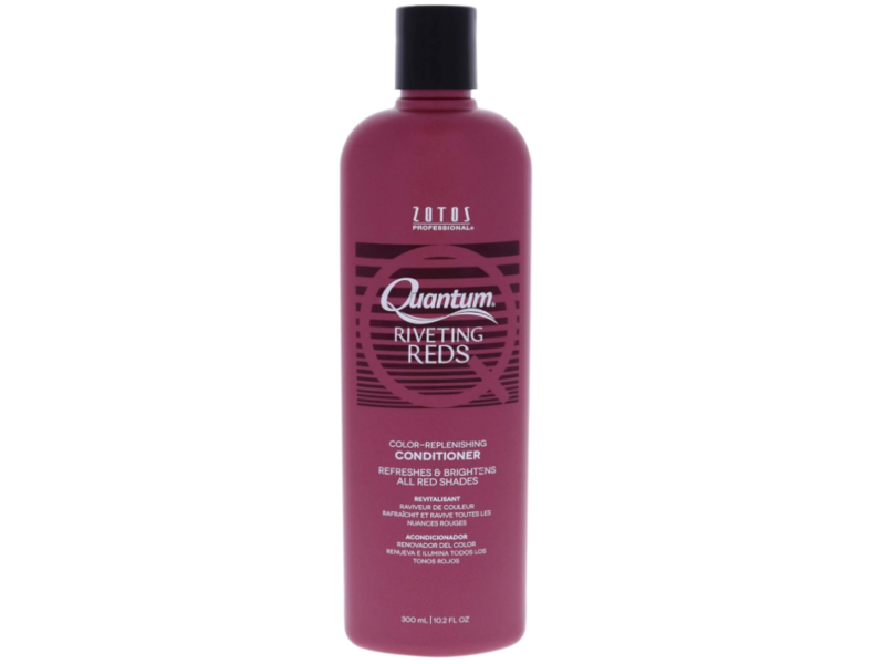 Zotos Quantum Riveting Reds Color-Replenishing Conditioner, 33.8 fl oz/1 L