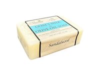 The Grecian Soap Company Clean Beauty Goat's Milk & Olive Oil Soap Bar, Sandalwood, 6 oz/177 mL - thumbnail 1