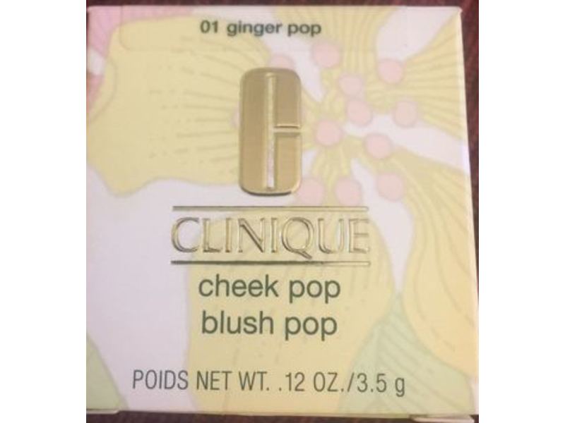 Clinique Cheek Pop Blush Pop, 01 Ginger Pop, 0.12 oz/3.5 g