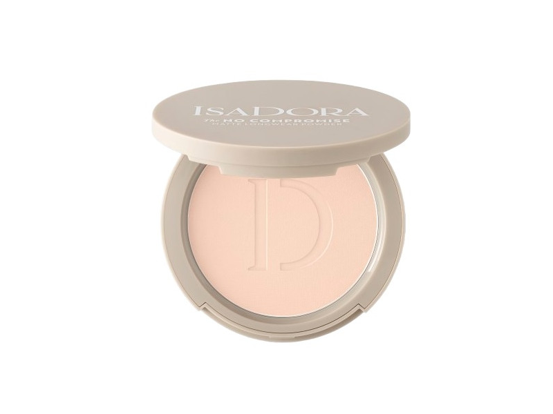 Isadora The No Compromise Matte Longwear Powder, 61 Cool Ivory