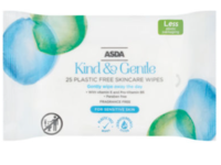 Asda Kind & Gentle Skincare Wipes, 25 Count - Image 2