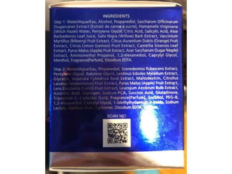 iS Clinical Active Peel System Step 1 & 2 Treatment Pads,15 Count, 0.098 fl oz/2.9 mL