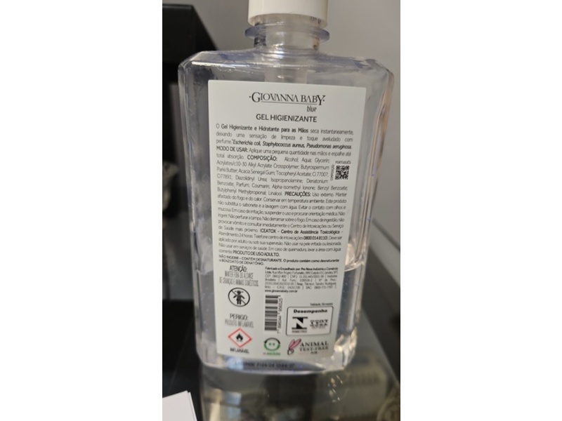 Giovanna Baby Sanitizing Gel, Blue, 500 mL
