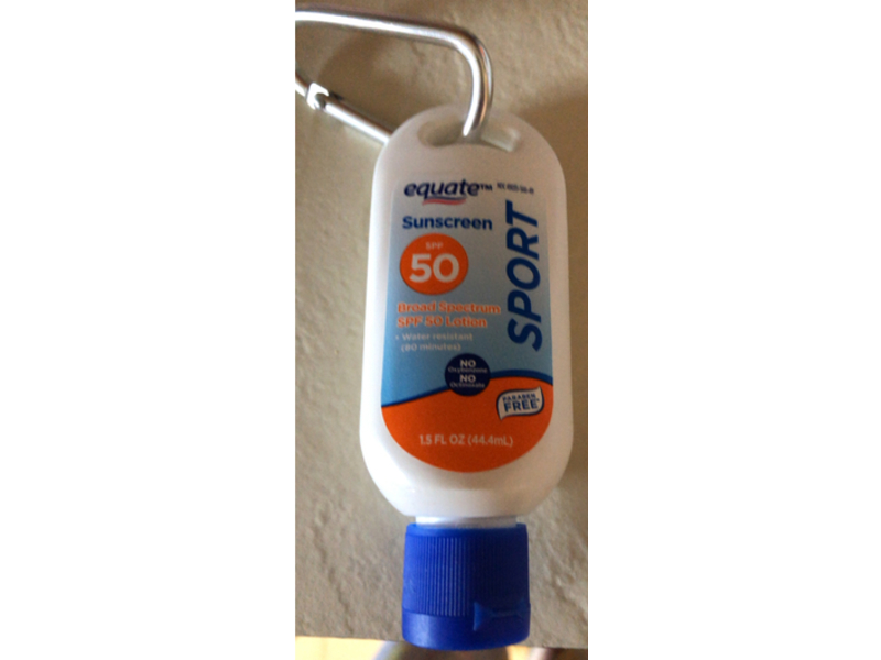 Equate Sport Sunscreen Lotion, SPF 50, 1.5 fl oz/44. mL