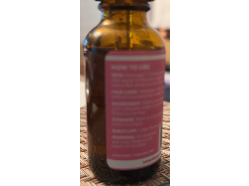 Leven Rose Pure & Organic Carrot Seed Oil, 1 fl oz/30 mL