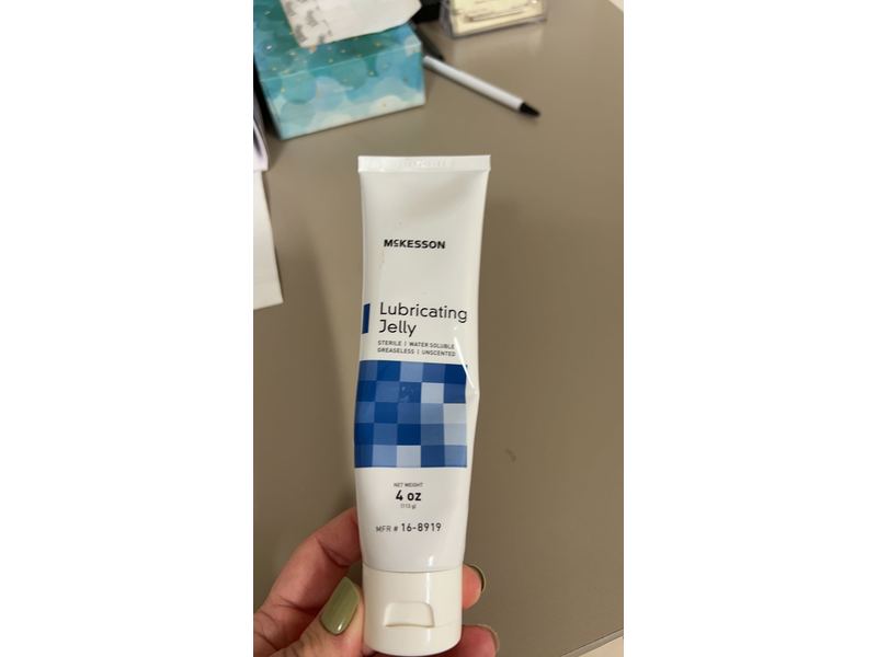 McKesson Lubricating Jelly 4 oz. Tube Sterile