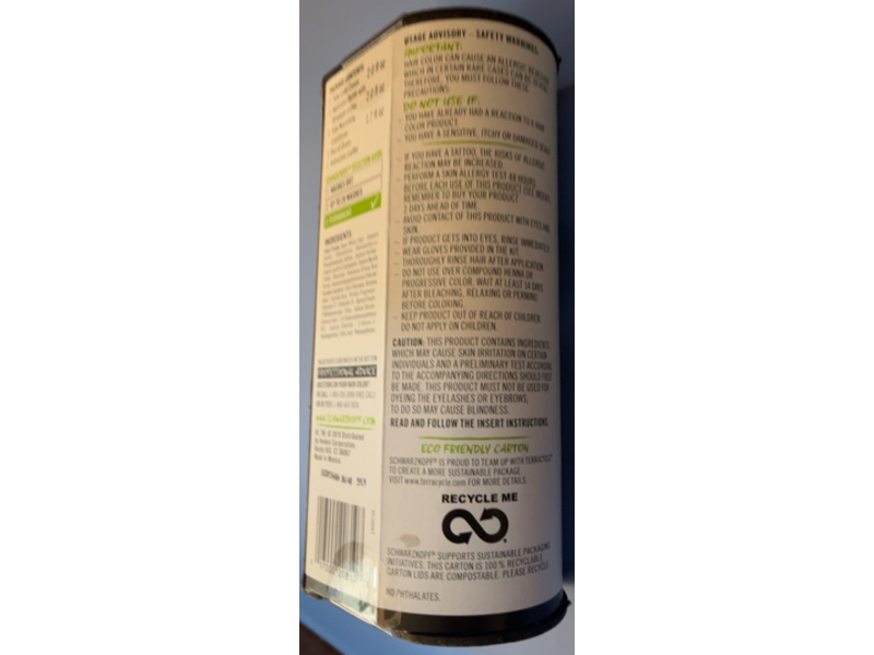 Schwarzkopf Simply Permanent Color, 4.0 Intense Espresso, 1 Application