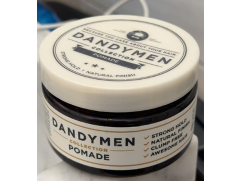 Dandymen Pomade Strong Hold, 3.4 oz/96 g