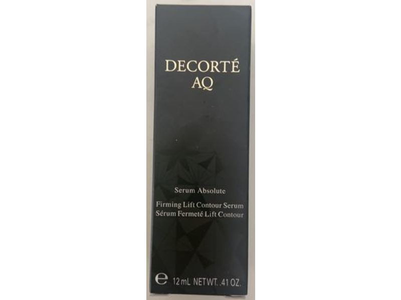 Kose Decorte Aq Serum Absolute Firming Lift Contour Serum, 0.41 oz/12 mL