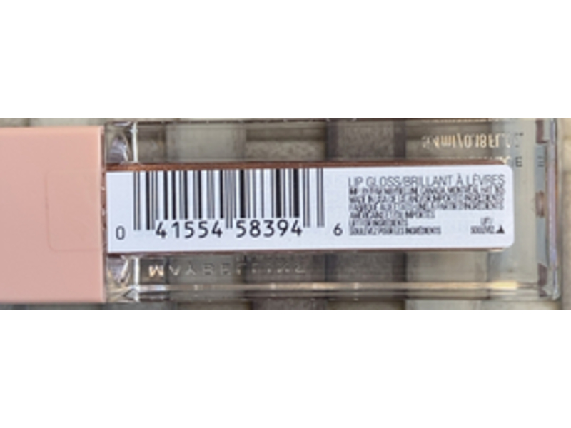 Maybelline New York Lifter Gloss Hydrating Lip Gloss, Crystal, 0.18 fl oz