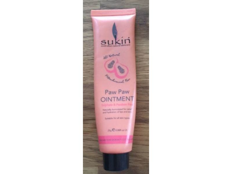 Sukin Paw Paw Ointment, 0.88 fl oz/25 g