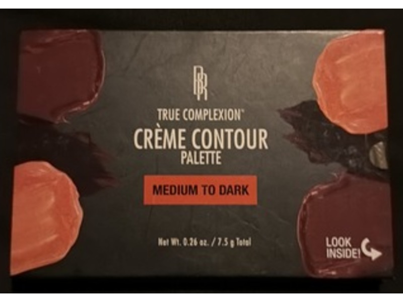 Black Radiance True Complexion Creme Contour Palette, Medium to Dark, 0.26 oz/7.5 g