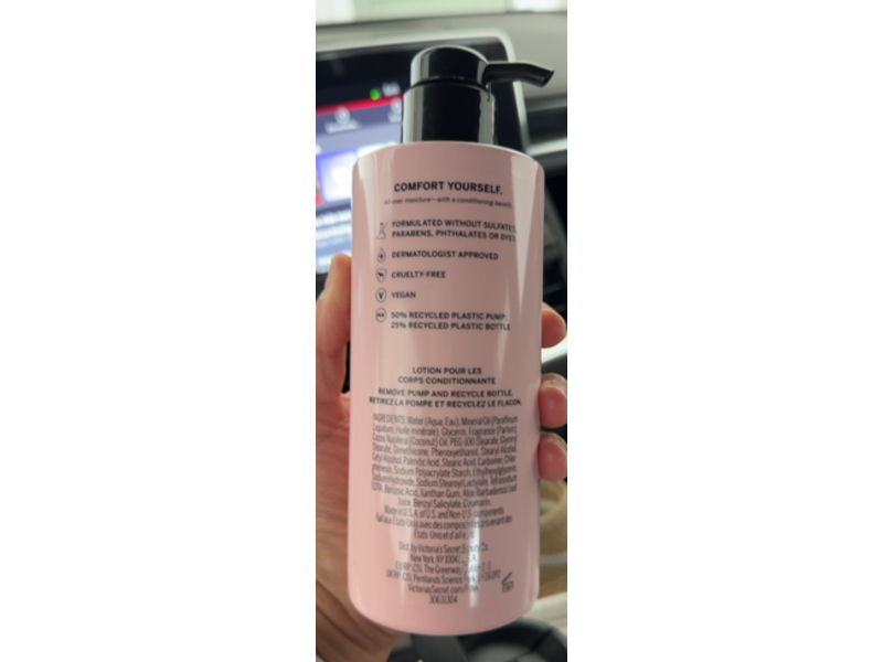 Victoria's Secret Conditioning Body Lotion, Pink, Coconut Oil, 12 fl oz/355 mL