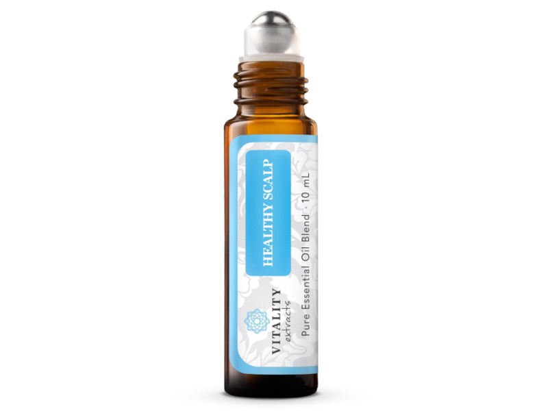Vitality Extracts Healthy Scalp Essential Oil Roll-On, 10 mL