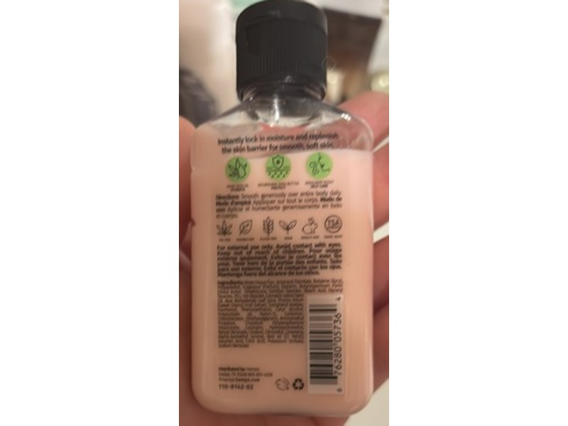 Hempz Body Lotion, Dark Red Cherries, 2.25 fl oz/66 mL