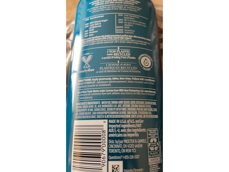 Herbal Essences Argan Oil Shampoo, Real Botanicals, 13.5 fl oz/400 mL