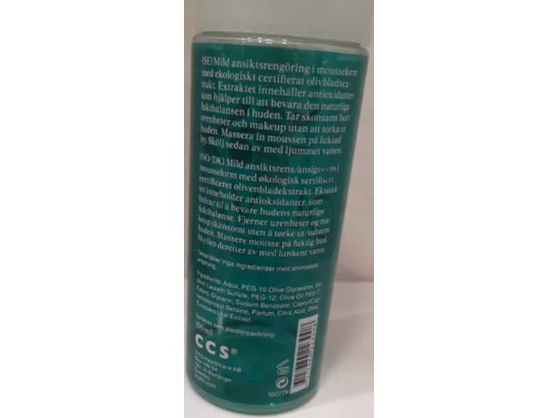 Oliva Cleansing Mousse, Mildly Fragranced, 150 mL