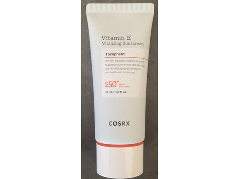 Cosrx Daily Vitamin E Vitalizing Sunscreen, SPF 50, 1.69 fl oz/50 mL
