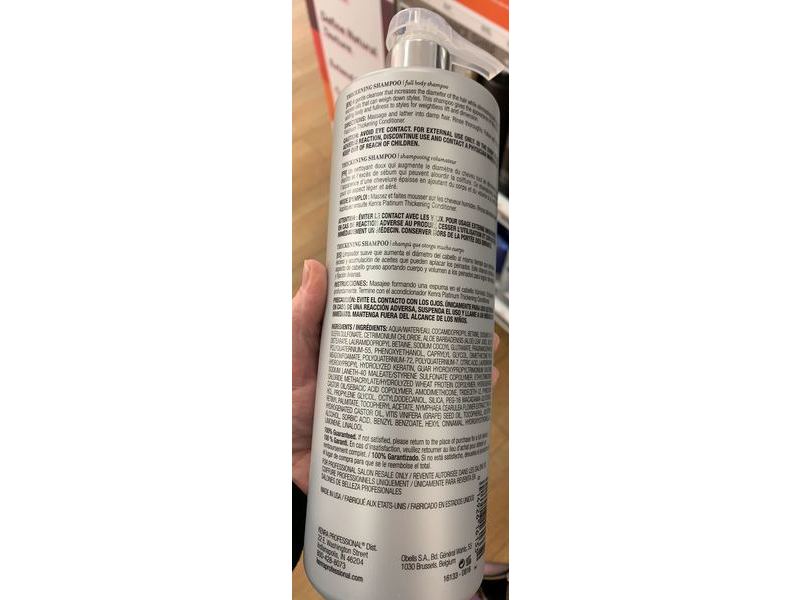 Kenra Platinum Thickening Shampoo, 31.5 fl oz/932 mL