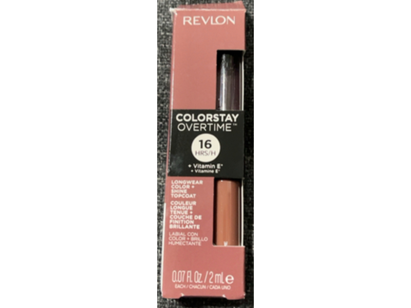Revlon Colorstay Overtime Lipstick, 560 Taupe Time, 0.07 fl oz/2 mL