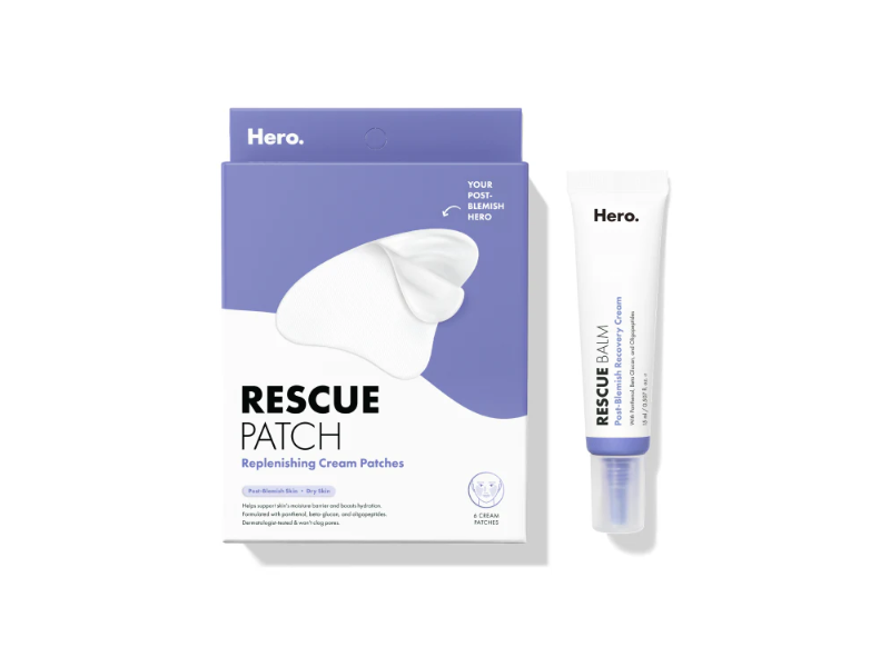 Hero Cosmetics Two to the Rescue, Rescue Patches + Rescue Balm