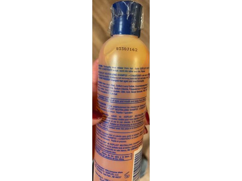 Isoplus Neutralizing Shampoo + Conditioner, 8 fl oz/237 mL