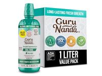 GuruNanda Breath Harmonizer Oral Rinse, Wild Mint, 33.8 fl oz/1 L - Image 2
