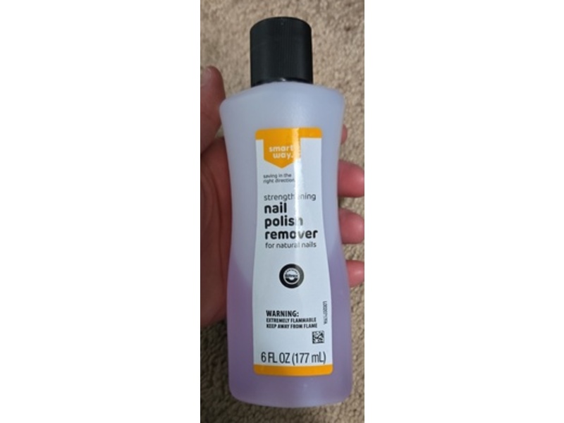 Smartway Strengthening Nail Polish Remover, 6 fl oz/177 mL
