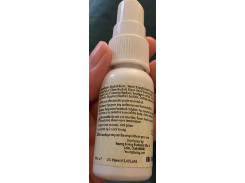 Young Living Thieves Essential Oil Infused Spray, 1 fl oz/29.5 ml