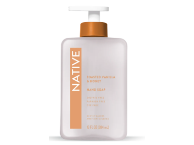 Native Toasted Hand Soap, Vanilla & Honey, 13 fl oz/384 mL
