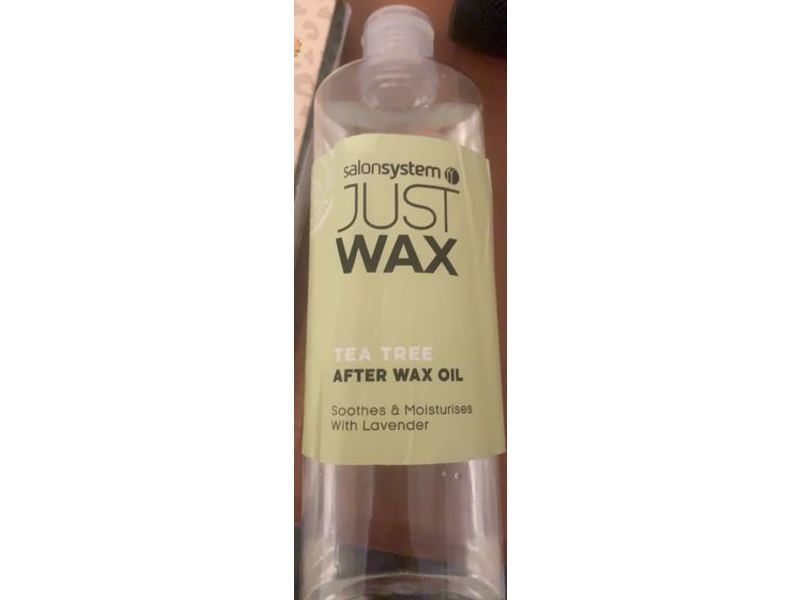 Salon System Just Wax After Wax Oil, Tea Tree, 500 mL