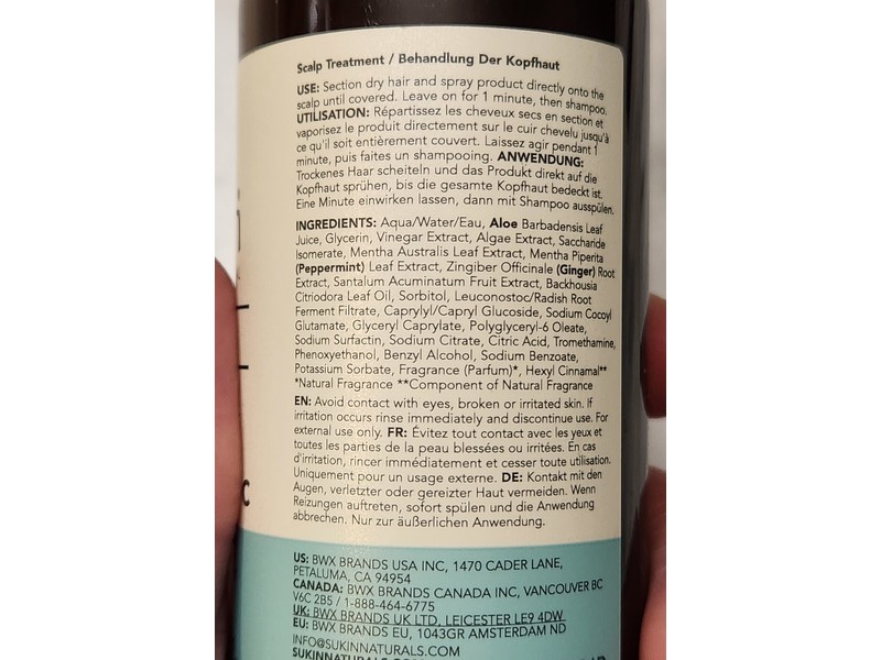 Sukin Deep Cleanse Purifying Tonic, 4.23 fl oz125 mL