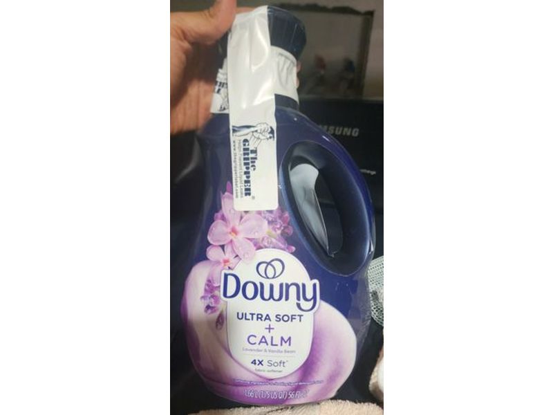 Downy Ultra Soft + Calm Fabric Softener, Lavender & Vanilla Bean, 83 Loads, 56 fl oz/1.66 L