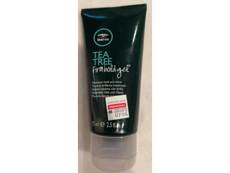 Paul Mitchell Firm Hold Gel, Tea Tree, 2.5 fl oz/75 mL