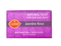 Lume Face & Body Natural Soap, Jasmine Rose, 5 oz/142 g - thumbnail 1