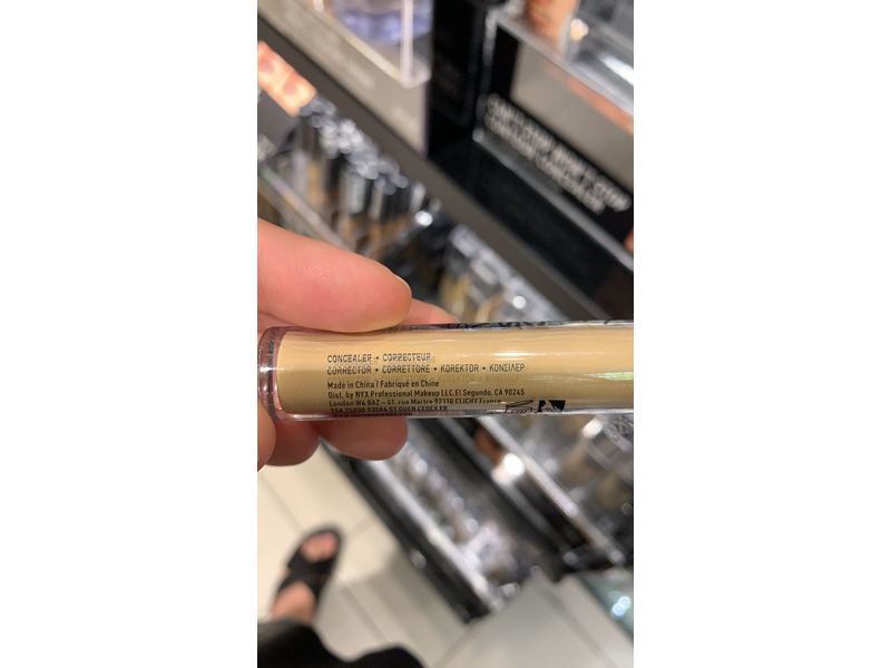 NYX Professional Makeup Can't Stop Won't Stop Contour Concealer, 08 True Beige, 0.11 fl oz/3.5 mL